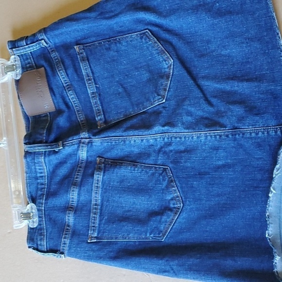 J. CREW Mercantile blue denim 5 pocket skirt size 6 - Picture 8 of 10